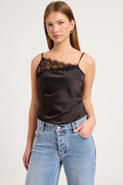 Rolla's Jeans Us Rue Tie Cami In Espresso