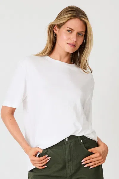 Rolla's Jeans Us Sunday Tee In White