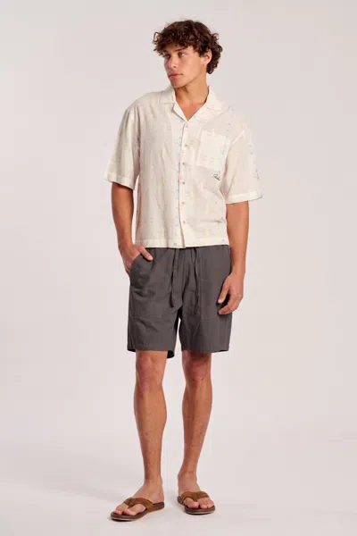 Rolla's Jeans Us Supply Shorts In Sulphur Black