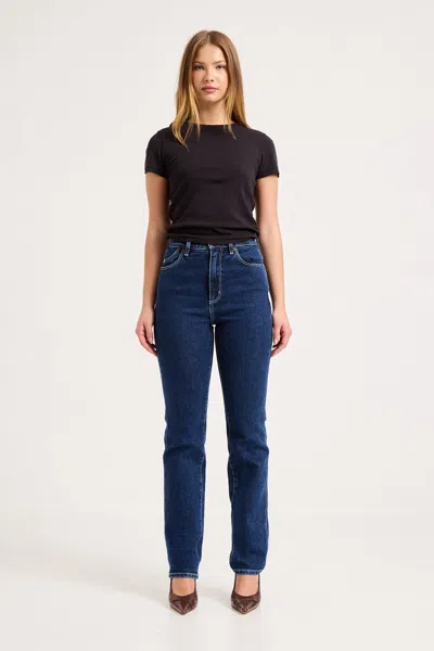 Rolla's Jeans Us Uptown Skinny Jean In Faberge Blue