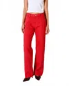 Rolla's Kate Baggy Candy Kate Baggy Jean In Red