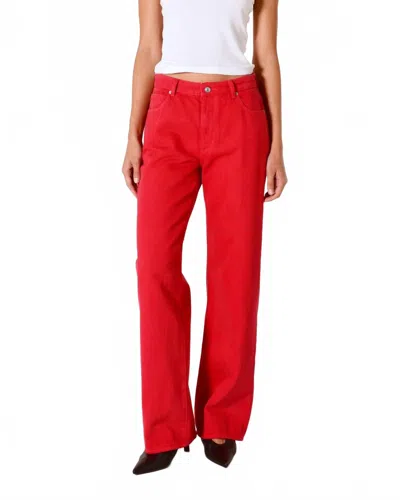 Rolla's Kate Baggy Jean In Candy In Red