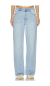 Rolla's Kate Baggy Jeans In Blue