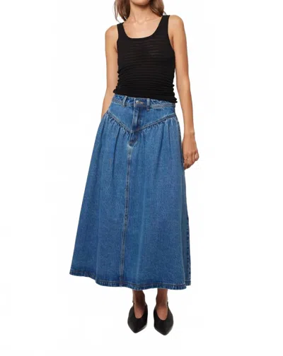 Rolla's Leonie Skirt In River Blue