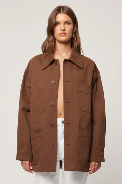 Rolla's Market Jacket In Nutmeg