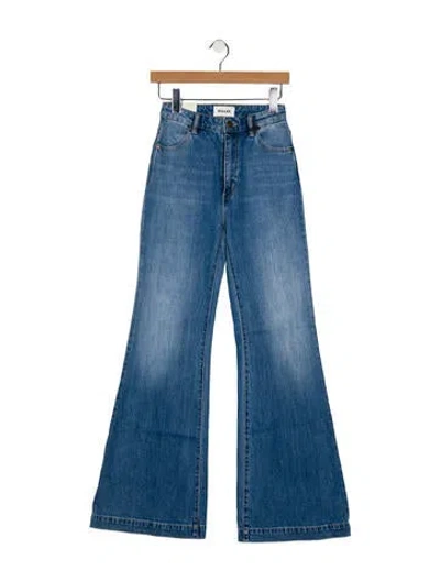 Pre-owned Rolla's Mid-rise Wide Leg Jeans W/ Tags In Blue