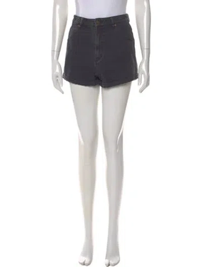 Pre-owned Rolla's Mini Shorts In Black