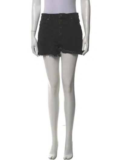 Pre-owned Rolla's Mini Shorts In Black