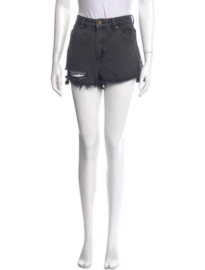Pre-owned Rolla's Mini Shorts In Black