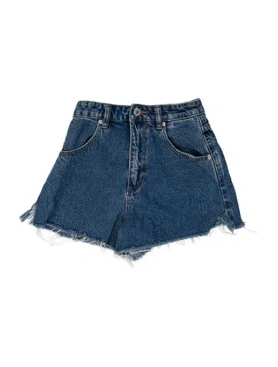 Pre-owned Rolla's Mini Shorts In Blue