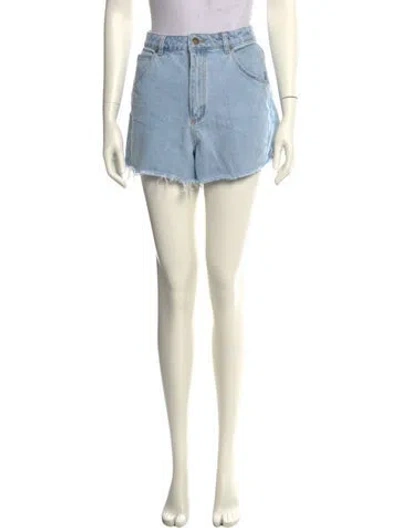Pre-owned Rolla's Mini Shorts In Blue