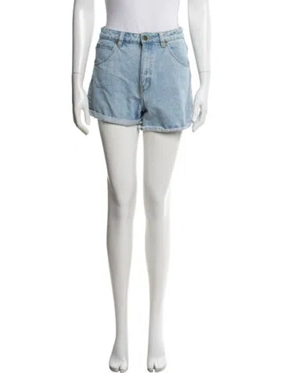 Pre-owned Rolla's Mini Shorts In Blue