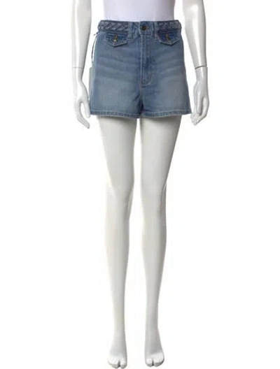 Pre-owned Rolla's Mini Shorts In Blue