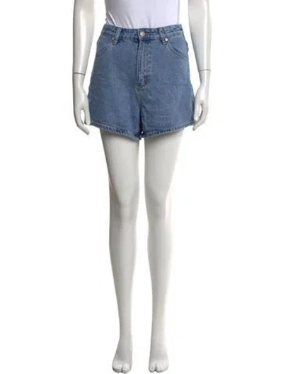 Pre-owned Rolla's Mini Shorts In Blue