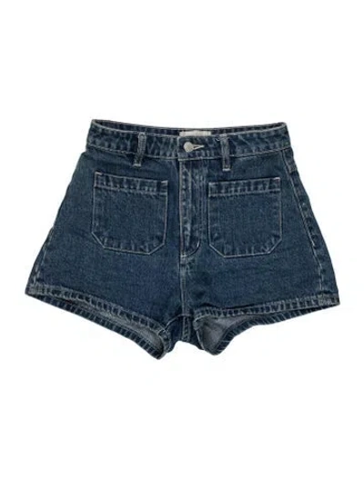 Pre-owned Rolla's Mini Shorts In Blue