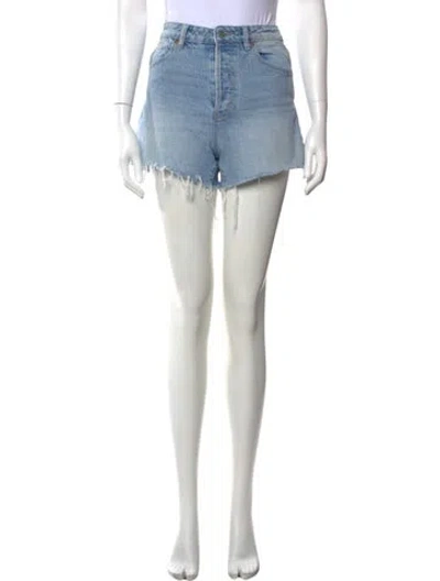 Pre-owned Rolla's Mini Shorts In Blue