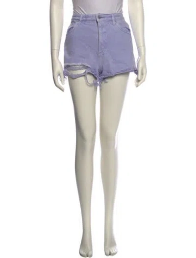 Pre-owned Rolla's Mini Shorts In Neutral