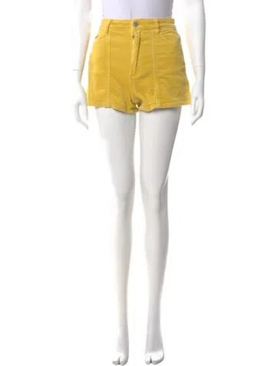 Pre-owned Rolla's Mini Shorts In Neutral