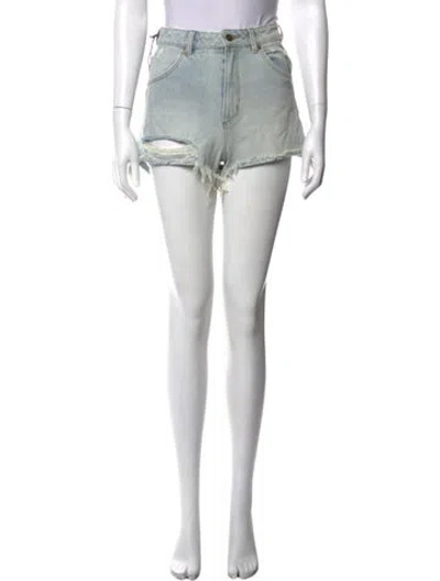 Pre-owned Rolla's Mini Shorts W/ Tags In Blue