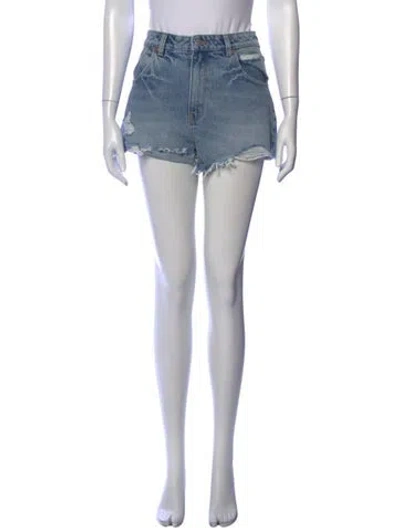 Pre-owned Rolla's Mini Shorts W/ Tags In Blue