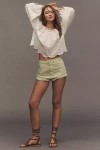 Rolla's Mirage Denim Shorts In Green