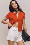 Rolla's Mirage High-rise Braided Shorts
