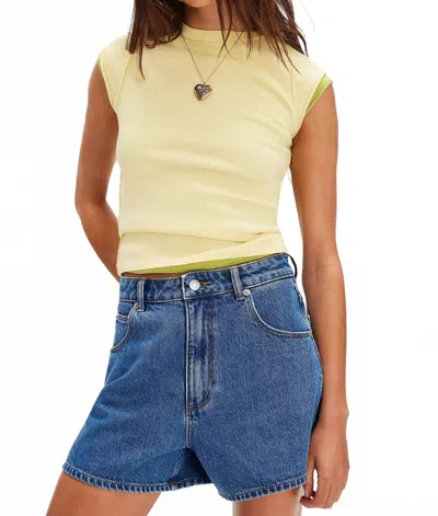 Rolla's Mirage High Rise Short In River Blue