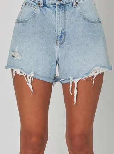 Rolla's Mirage Jean Shorts In Eva Blue