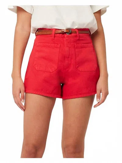 Rolla's Mirage Sailor Pocket Short In Red