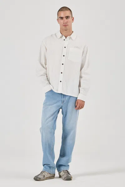 Rolla's Nighthawks Long Sleeve Shirt In White