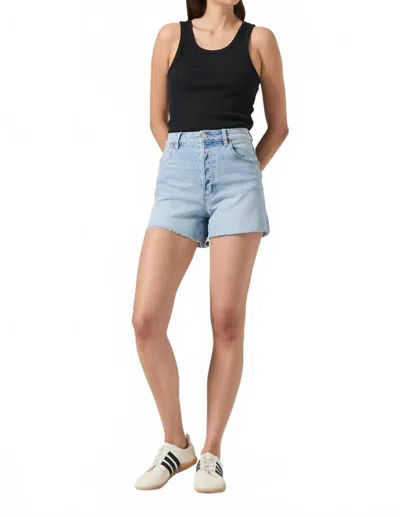 Rolla's Original High Waist Short In Sunshine Blue