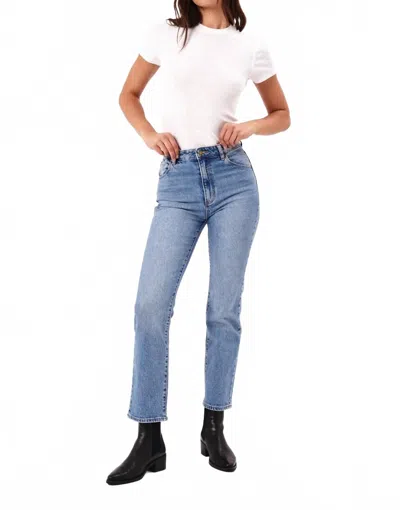 Rolla's Original Straight Jean In Brad Blue In Multi
