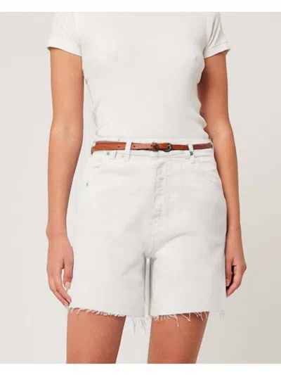 Rolla's Relaxed Denim Short In Vintage White
