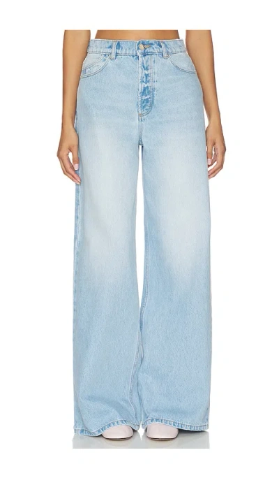 Rolla's Relaxed Sailor Jeans In Blue