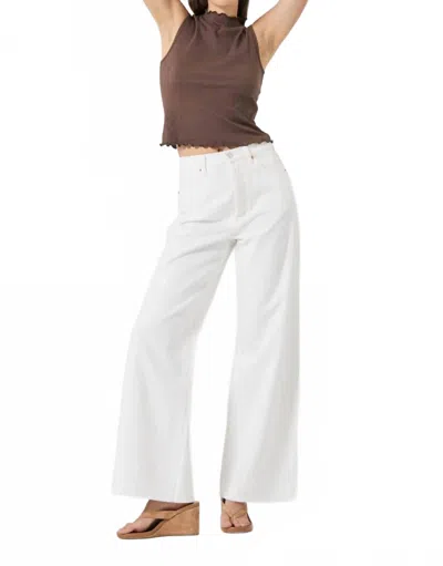 Rolla's Relaxed Sailor Long Jeans In Vintage White