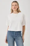 Rolla's Resort Cropped Tee In Neutral