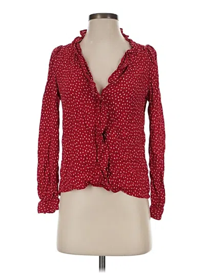 Pre-owned Rolla's Cardigan Sweater In Red