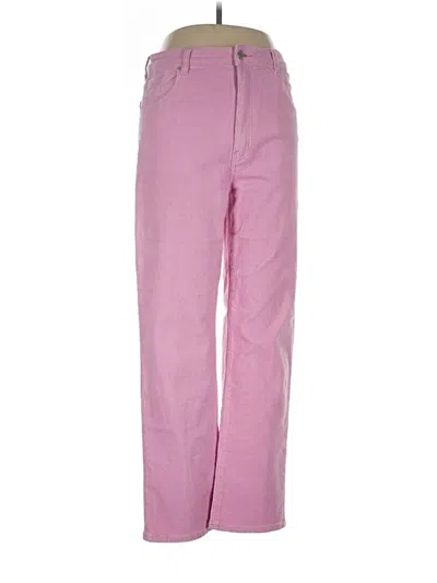 Pre-owned Rolla's Casual Pants In Pink