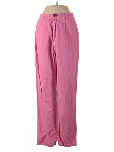 Pre-owned Rolla's Casual Pants In Pink