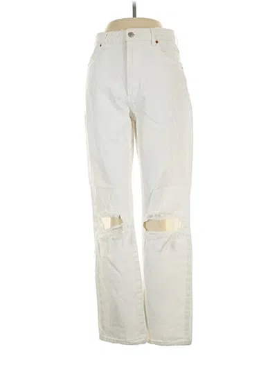 Pre-owned Rolla's Casual Pants In White
