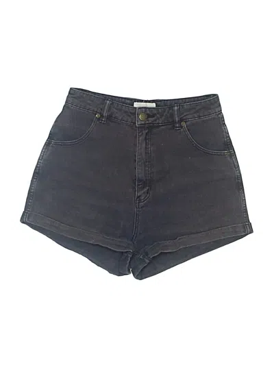 Pre-owned Rolla's Denim Shorts In Black