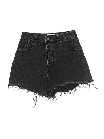 Pre-owned Rolla's Denim Shorts In Black