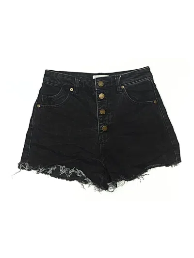 Pre-owned Rolla's Denim Shorts In Black