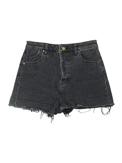 Pre-owned Rolla's Denim Shorts In Black