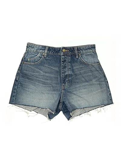 Pre-owned Rolla's Denim Shorts In Blue