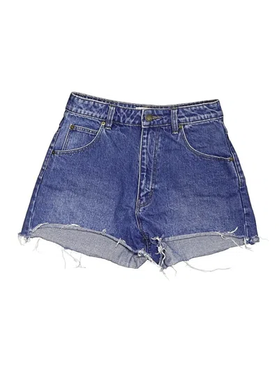 Pre-owned Rolla's Denim Shorts In Blue