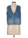 Rolla's Denim Vest In Blue