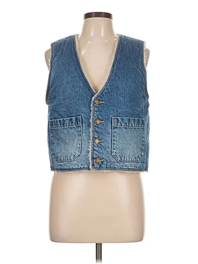 Rolla's Denim Vest In Blue