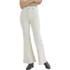 Rolla's Eastcoast Flare Leg Corduroy Pants In Vanilla Cord