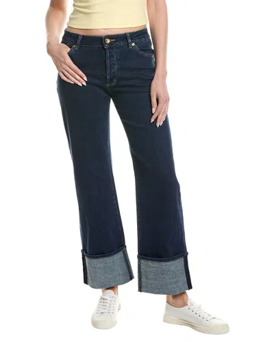Rolla's Heidi Low Pacific Rinse Turn Up Heidi Low Jean In Blue